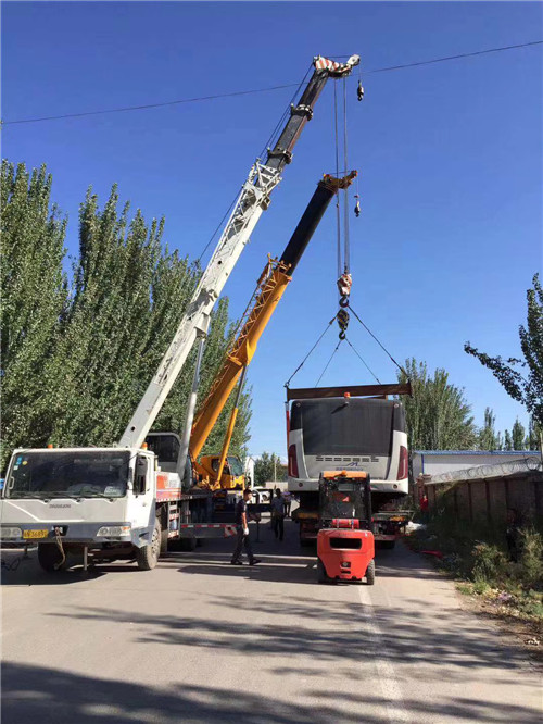 南和县港口集装箱搬运案例